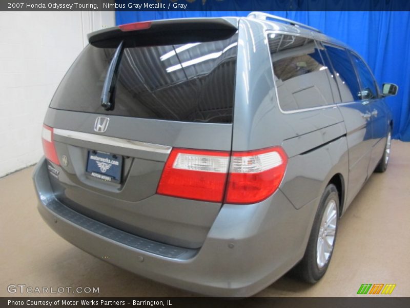 Nimbus Gray Metallic / Gray 2007 Honda Odyssey Touring