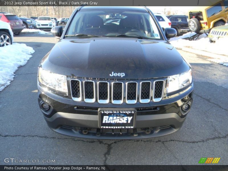 Black / Dark Slate Gray 2012 Jeep Compass Sport 4x4
