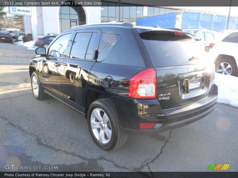 Black / Dark Slate Gray 2012 Jeep Compass Sport 4x4