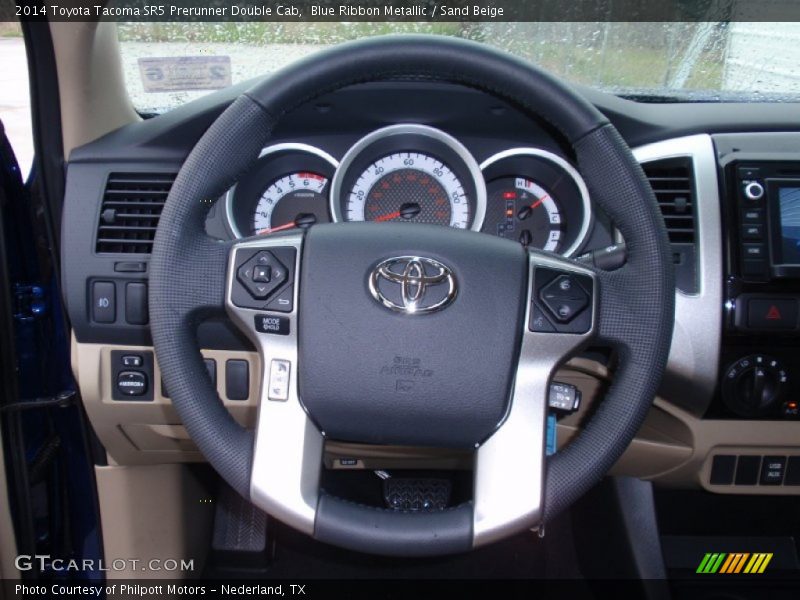  2014 Tacoma SR5 Prerunner Double Cab Steering Wheel