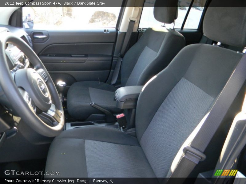 Black / Dark Slate Gray 2012 Jeep Compass Sport 4x4