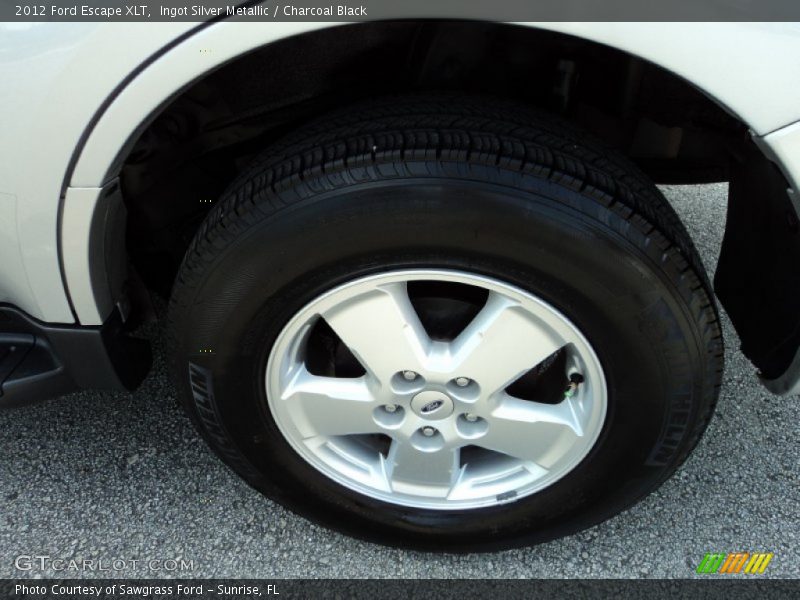 Ingot Silver Metallic / Charcoal Black 2012 Ford Escape XLT