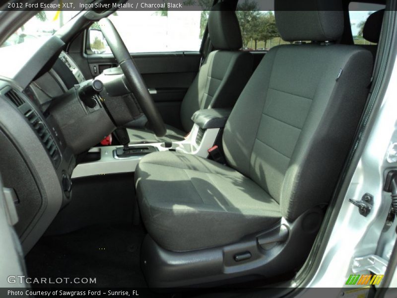 Ingot Silver Metallic / Charcoal Black 2012 Ford Escape XLT