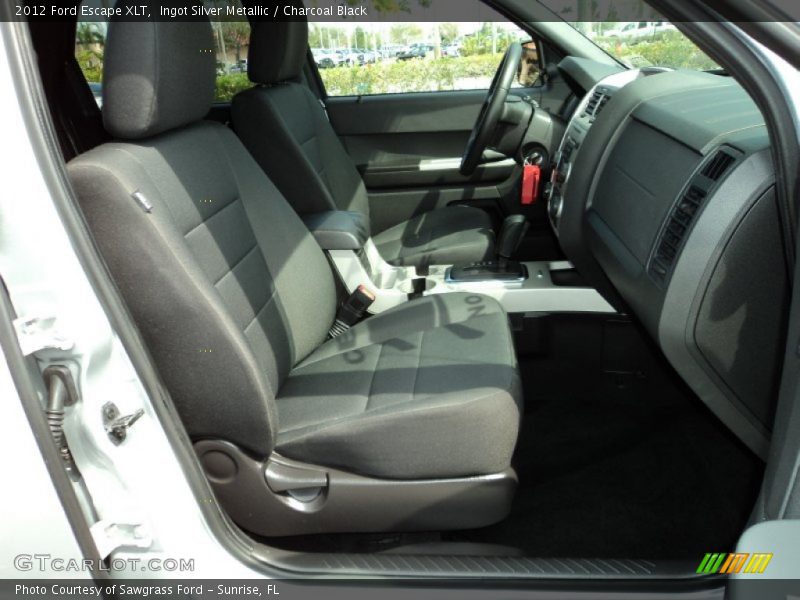 Ingot Silver Metallic / Charcoal Black 2012 Ford Escape XLT