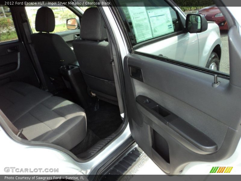 Ingot Silver Metallic / Charcoal Black 2012 Ford Escape XLT
