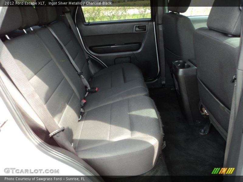 Ingot Silver Metallic / Charcoal Black 2012 Ford Escape XLT