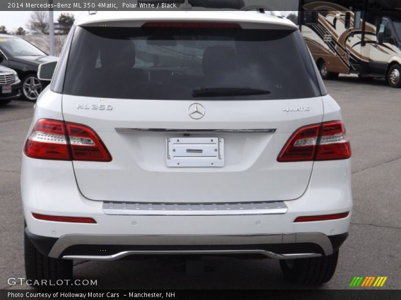 Polar White / Black 2014 Mercedes-Benz ML 350 4Matic