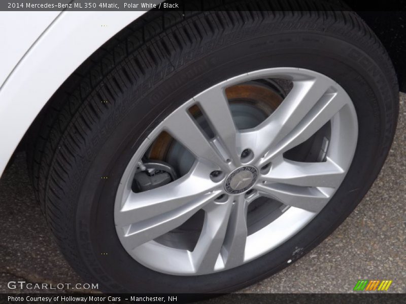 Polar White / Black 2014 Mercedes-Benz ML 350 4Matic