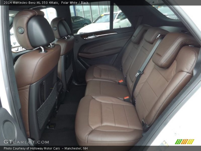 Polar White / Black 2014 Mercedes-Benz ML 350 4Matic