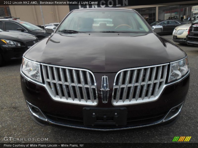 Bordeaux Reserve Metallic / Light Camel 2012 Lincoln MKZ AWD
