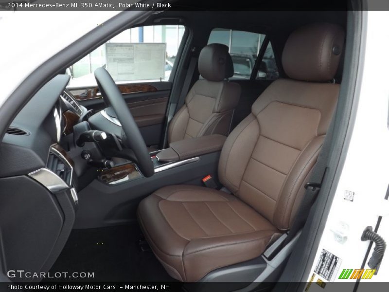 Polar White / Black 2014 Mercedes-Benz ML 350 4Matic