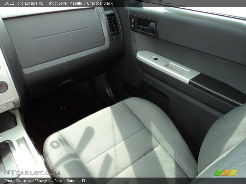 Ingot Silver Metallic / Charcoal Black 2012 Ford Escape XLT