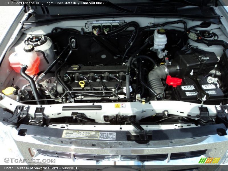 Ingot Silver Metallic / Charcoal Black 2012 Ford Escape XLT