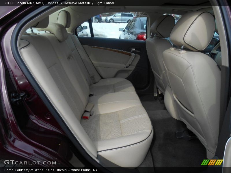 Bordeaux Reserve Metallic / Light Camel 2012 Lincoln MKZ AWD
