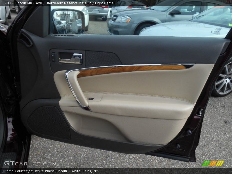 Bordeaux Reserve Metallic / Light Camel 2012 Lincoln MKZ AWD