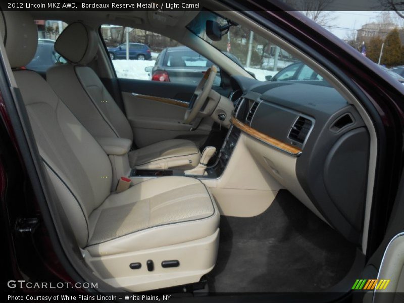 Bordeaux Reserve Metallic / Light Camel 2012 Lincoln MKZ AWD