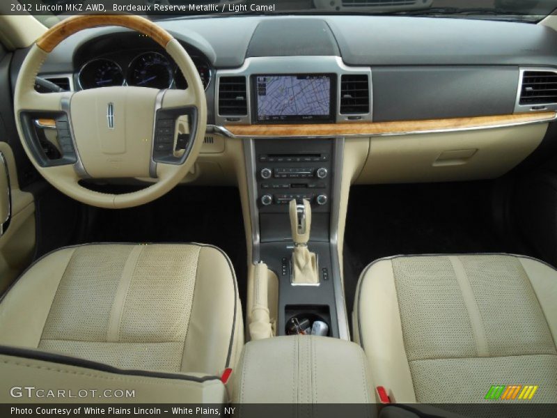 Bordeaux Reserve Metallic / Light Camel 2012 Lincoln MKZ AWD