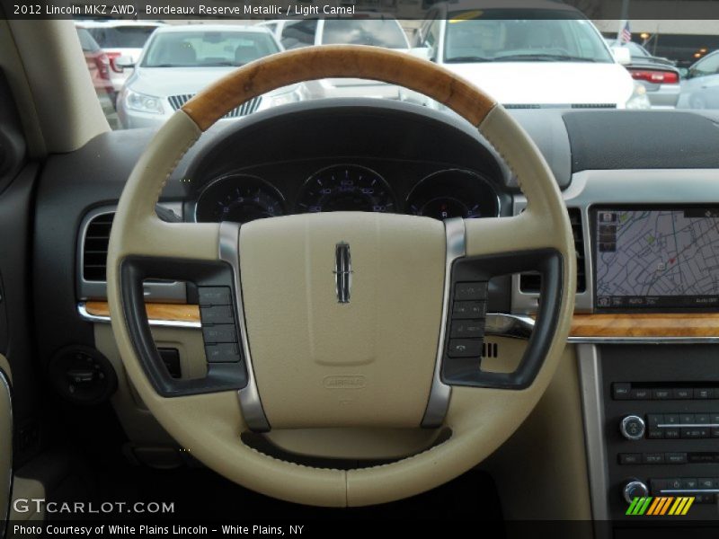 Bordeaux Reserve Metallic / Light Camel 2012 Lincoln MKZ AWD