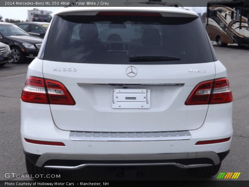 Polar White / Grey 2014 Mercedes-Benz ML 350 4Matic