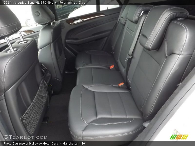 Polar White / Grey 2014 Mercedes-Benz ML 350 4Matic