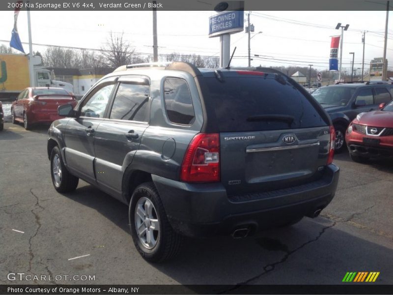 Verdant Green / Black 2009 Kia Sportage EX V6 4x4
