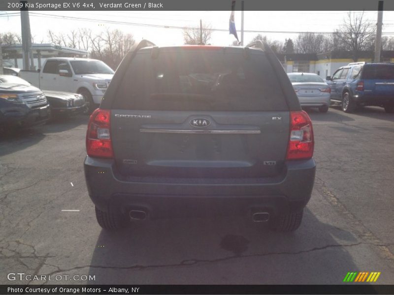 Verdant Green / Black 2009 Kia Sportage EX V6 4x4