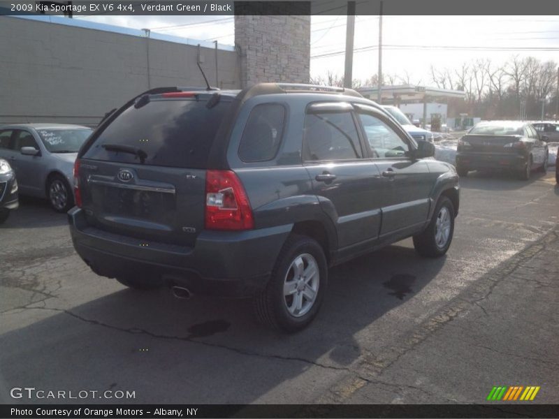 Verdant Green / Black 2009 Kia Sportage EX V6 4x4