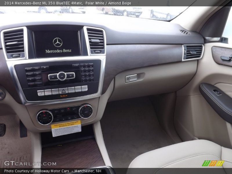 Polar White / Almond Beige 2014 Mercedes-Benz ML 350 BlueTEC 4Matic