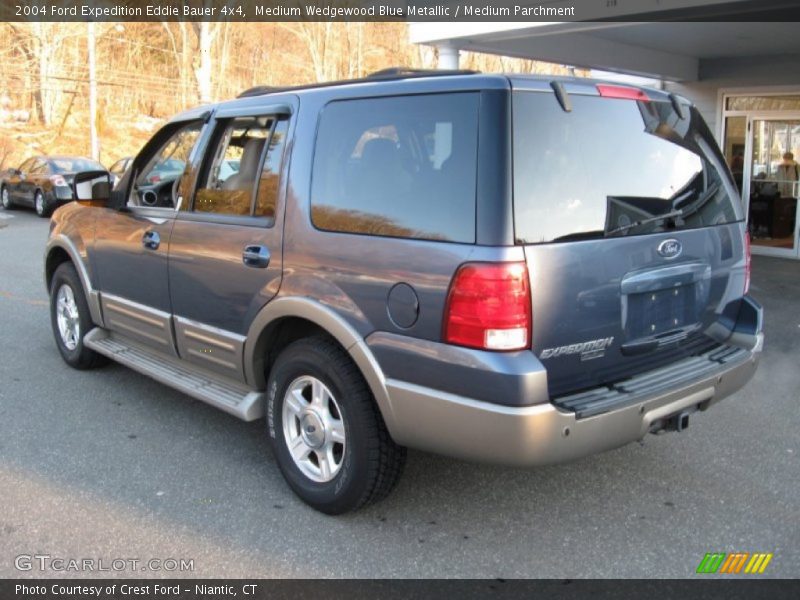Medium Wedgewood Blue Metallic / Medium Parchment 2004 Ford Expedition Eddie Bauer 4x4