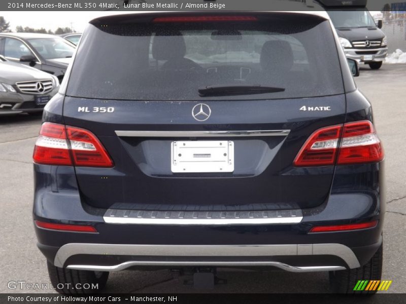 Lunar Blue Metallic / Almond Beige 2014 Mercedes-Benz ML 350 4Matic
