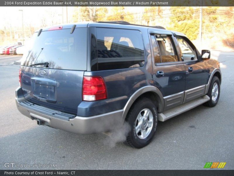 Medium Wedgewood Blue Metallic / Medium Parchment 2004 Ford Expedition Eddie Bauer 4x4