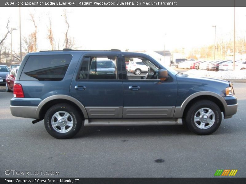 Medium Wedgewood Blue Metallic / Medium Parchment 2004 Ford Expedition Eddie Bauer 4x4