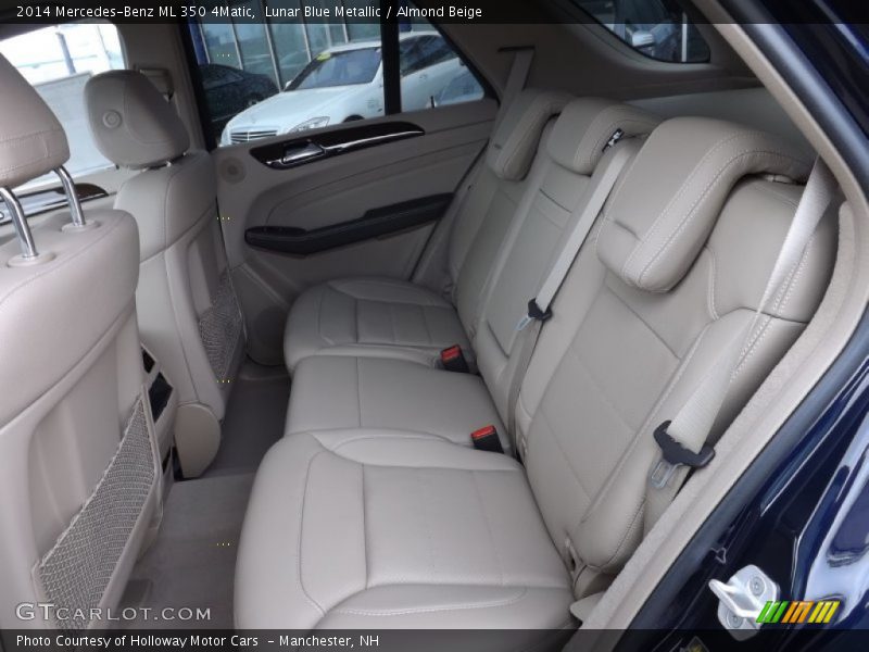 Lunar Blue Metallic / Almond Beige 2014 Mercedes-Benz ML 350 4Matic