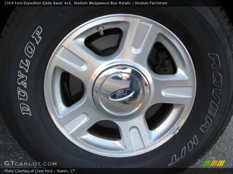 Medium Wedgewood Blue Metallic / Medium Parchment 2004 Ford Expedition Eddie Bauer 4x4