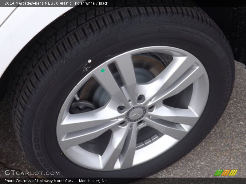 Polar White / Black 2014 Mercedes-Benz ML 350 4Matic