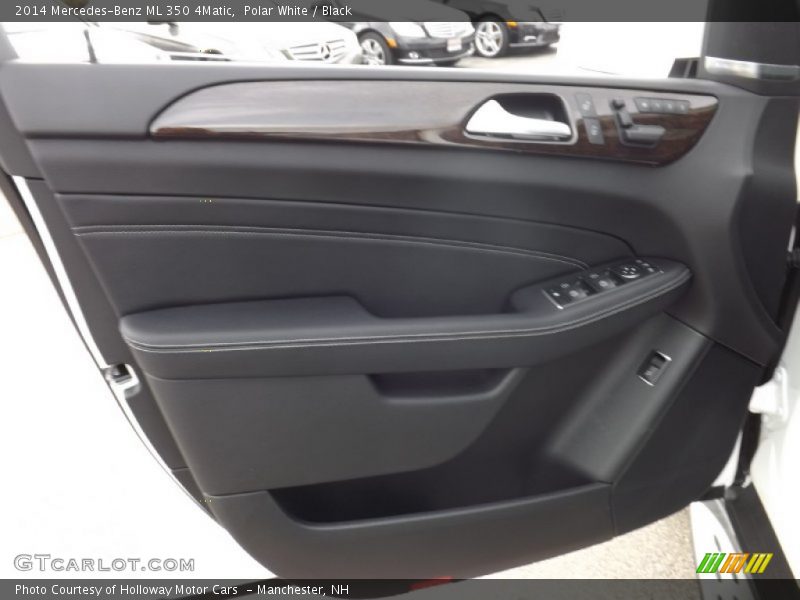 Polar White / Black 2014 Mercedes-Benz ML 350 4Matic