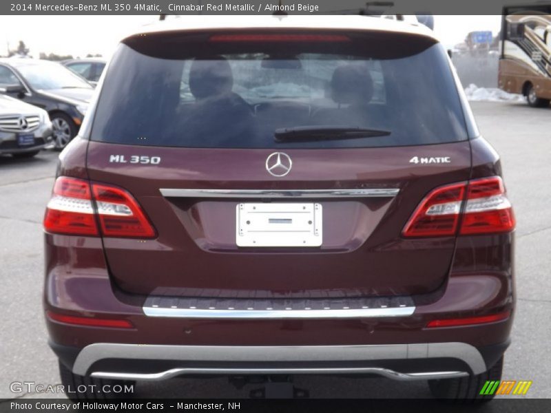 Cinnabar Red Metallic / Almond Beige 2014 Mercedes-Benz ML 350 4Matic