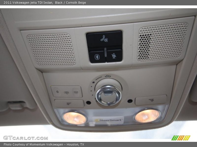 Black / Cornsilk Beige 2011 Volkswagen Jetta TDI Sedan
