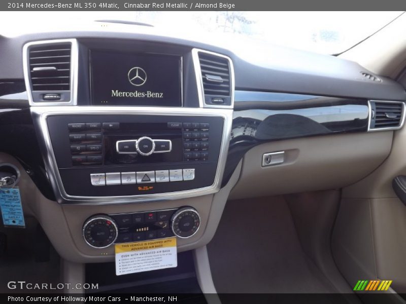 Cinnabar Red Metallic / Almond Beige 2014 Mercedes-Benz ML 350 4Matic