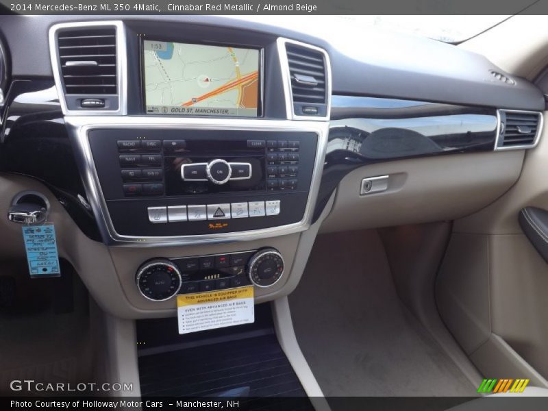 Cinnabar Red Metallic / Almond Beige 2014 Mercedes-Benz ML 350 4Matic