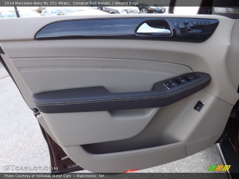 Cinnabar Red Metallic / Almond Beige 2014 Mercedes-Benz ML 350 4Matic