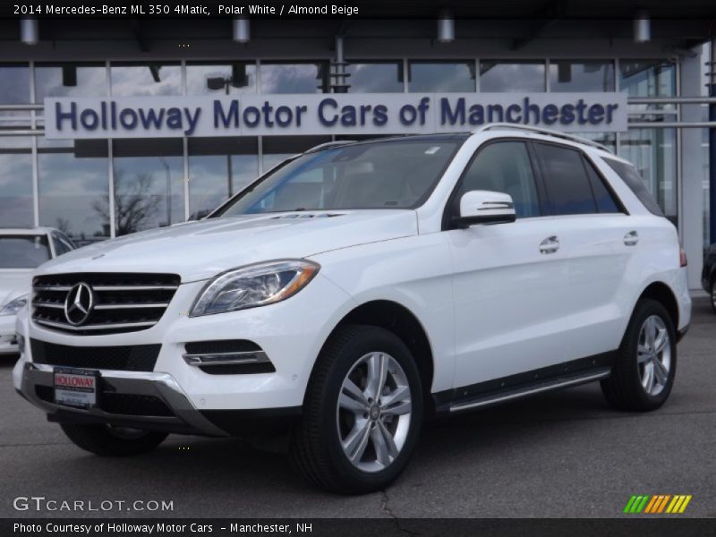 Polar White / Almond Beige 2014 Mercedes-Benz ML 350 4Matic