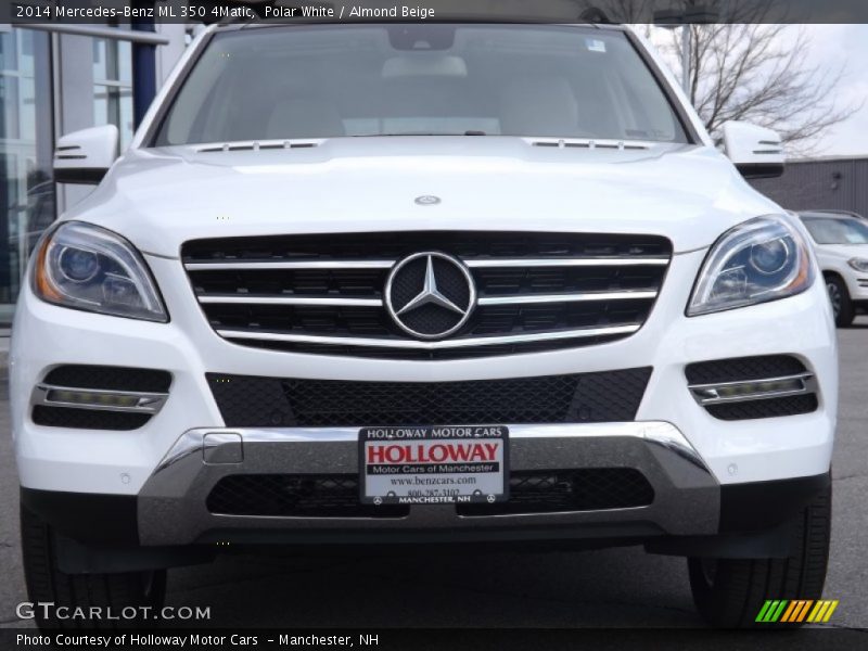 Polar White / Almond Beige 2014 Mercedes-Benz ML 350 4Matic