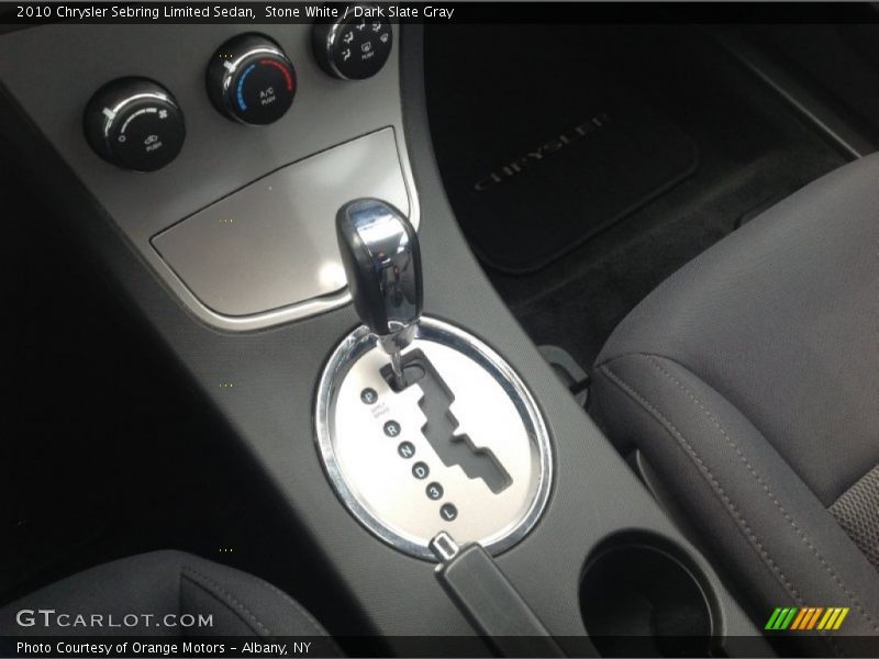 Stone White / Dark Slate Gray 2010 Chrysler Sebring Limited Sedan