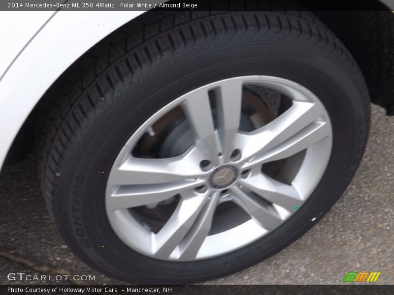 Polar White / Almond Beige 2014 Mercedes-Benz ML 350 4Matic