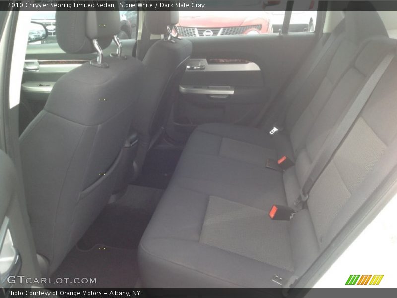 Stone White / Dark Slate Gray 2010 Chrysler Sebring Limited Sedan