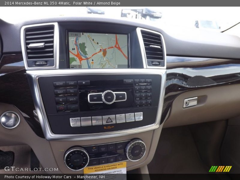 Polar White / Almond Beige 2014 Mercedes-Benz ML 350 4Matic