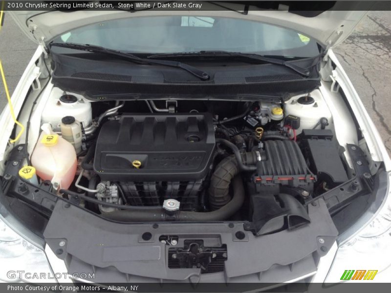 Stone White / Dark Slate Gray 2010 Chrysler Sebring Limited Sedan