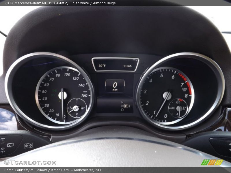 Polar White / Almond Beige 2014 Mercedes-Benz ML 350 4Matic