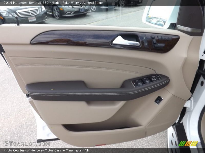 Polar White / Almond Beige 2014 Mercedes-Benz ML 350 4Matic